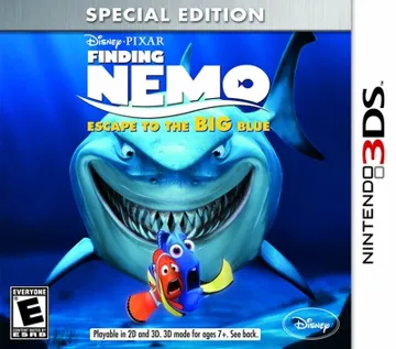 Finding Nemo - Escape to the Big Blue - Special Edition(Europe) (En,Fr,De,Es,It,Nl) box cover front